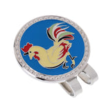 Maxbell Golf Hat Clip Magnetic with Golf Ball Marker Chinese Zodiac Cock - Aladdin Shoppers