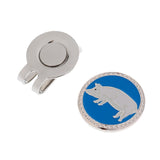 Maxbell Maxbell Golf Hat Clip Magnetic with Golf Ball Marker Chinese Zodiac Boar