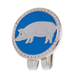 Maxbell Golf Hat Clip Magnetic with Golf Ball Marker Chinese Zodiac Boar - Aladdin Shoppers