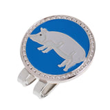 Maxbell Golf Hat Clip Magnetic with Golf Ball Marker Chinese Zodiac Boar - Aladdin Shoppers