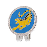 Maxbell Golf Hat Clip Magnetic with Golf Ball Marker Chinese Zodiac Tiger - Aladdin Shoppers