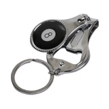 Maxbell Nail Clipper Finger &Toe Nail Cutter Key Ring Chains Black - Aladdin Shoppers