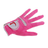 Maxbell Maxbell 1 Pair Women Golf Gloves Super Fiber Cloth Non-slip Breathable Pink S