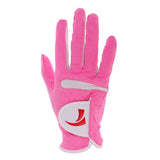 Maxbell 1 Pair Women Golf Gloves Super Fiber Cloth Non-slip Breathable Pink S - Aladdin Shoppers