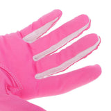 Maxbell 1 Pair Women Golf Gloves Super Fiber Cloth Non-slip Breathable Pink S - Aladdin Shoppers