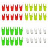 Maxbell Maxbell 10 Pieces Plastic Arrow Nocks for Archery Hunting Shooting Outdoor Sports Green