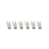 Maxbell Maxbell 10 Pieces Plastic Arrow Nocks for Archery Hunting Shooting Outdoor Sports White