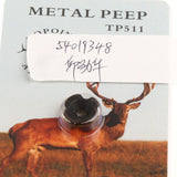 Maxbell Maxbell Archery Aluminium Peep Sight for Compound Bow Hunting 1/8inch Black