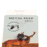 Maxbell Maxbell Archery Aluminium Peep Sight for Compound Bow Hunting 3/16inch Black