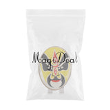 Maxbell Peking Opera Mask Alloy Golf Ball Marker with Magnetic Hat Clip Yellow - Aladdin Shoppers
