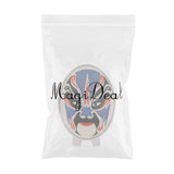 Maxbell Peking Opera Mask Alloy Golf Ball Marker with Magnetic Hat Clip Blue - Aladdin Shoppers