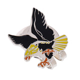 Maxbell Cool Eagle Alloy Golf Ball Marker Magnetic with Hat Clip Golfer Gift Black Yellow - Aladdin Shoppers