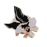 Maxbell Cool Eagle Alloy Golf Ball Marker Magnetic with Hat Clip Golfer Gift Black White - Aladdin Shoppers