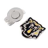 Maxbell Alloy Tiger Head Golf Ball Marker with Magnetic Golf Hat Clip Random Color - Aladdin Shoppers