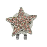 Maxbell Golf Bling Pentagram Golf Ball Marker with Magnetic Golf Hat Clip Golf Gift - Aladdin Shoppers