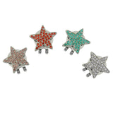 Maxbell Golf Bling Pentagram Golf Ball Marker with Magnetic Golf Hat Clip Golf Gift - Aladdin Shoppers