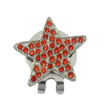 Maxbell Golf Bling Pentagram Golf Ball Marker with Magnetic Golf Hat Clip Golf Gift - Aladdin Shoppers