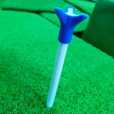 Maxbell 5 Pieces Eco-Friendly & Durable Plastic Golf Tees 83mm/3.3inch Blue - Aladdin Shoppers