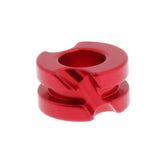 Maxbell 5 Pieces Archery Aluminium Peep Sight for Compound Bow Hunting 3/16inch Red - Aladdin Shoppers