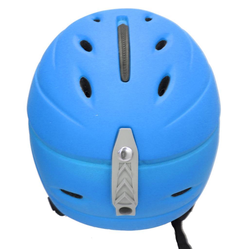 Maxbell Maxbell Lightweight Durable Ski Snowboard Helmet Men Women with Detachable Earmuffs Blue