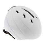 Maxbell Maxbell Lightweight Durable Ski Snowboard Helmet Men Women with Detachable Earmuffs White