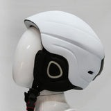 Maxbell Maxbell Lightweight Durable Ski Snowboard Helmet Men Women with Detachable Earmuffs White