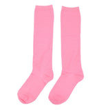 Maxbell Maxbell Golf Stripe Thigh High Tube Sock Knee High Protection Socks M Pink