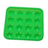 Maxbell Maxbell Durable Plastic Snooker or Pool Ball Tray Holds 16 Balls Green