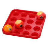 Maxbell Durable Plastic Snooker or Pool Ball Tray Holds 16 Balls Red - Aladdin Shoppers