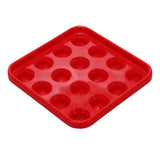 Maxbell Durable Plastic Snooker or Pool Ball Tray Holds 16 Balls Red - Aladdin Shoppers