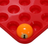 Maxbell Durable Plastic Snooker or Pool Ball Tray Holds 16 Balls Red - Aladdin Shoppers