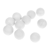 Maxbell Maxbell 10 Pieces PU Foam Sponge Golf Training Soft Balls Golf Practice Balls White