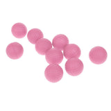 Maxbell 10 Pieces PU Foam Sponge Golf Training Soft Balls Golf Practice Balls Pink - Aladdin Shoppers