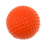 Maxbell 10 Pieces PU Foam Sponge Golf Training Soft Balls Golf Practice Balls Orange - Aladdin Shoppers