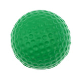 Maxbell 10 Pieces PU Foam Sponge Golf Training Soft Balls Golf Practice Balls Green - Aladdin Shoppers