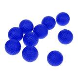 Maxbell Maxbell 10 Pieces PU Foam Sponge Golf Training Soft Balls Golf Practice Balls Blue