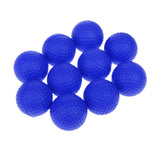 Maxbell 10 Pieces PU Foam Sponge Golf Training Soft Balls Golf Practice Balls Blue - Aladdin Shoppers