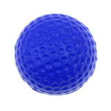 Maxbell 10 Pieces PU Foam Sponge Golf Training Soft Balls Golf Practice Balls Blue - Aladdin Shoppers