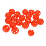 Maxbell 20 Pieces Plastic Hollow Golf Balls Perforated Practice Training Ball Orange - Aladdin Shoppers