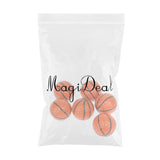 Maxbell 6 Pieces Basketball Pattern Novelty Golf Balls Set Practice Golf Accessory - Aladdin Shoppers