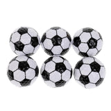 Maxbell Maxbell 6 Pieces Football Pattern Novelty Golf Balls Set Practice Golf Accessory