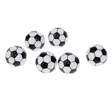 Maxbell Maxbell 6 Pieces Football Pattern Novelty Golf Balls Set Practice Golf Accessory