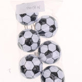 Maxbell Maxbell 6 Pieces Football Pattern Novelty Golf Balls Set Practice Golf Accessory