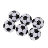 Maxbell Maxbell 6 Pieces Football Pattern Novelty Golf Balls Set Practice Golf Accessory