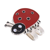 Maxbell Portable Mini Alloy Golf Ball Marker with Magnetic Golf Hat Clip Ladybird - Aladdin Shoppers