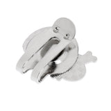 Maxbell 2Pcs Portable Mini Alloy Golf Ball Marker with Magnetic Golf Hat Clip