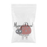 Maxbell Portable Mini Alloy Golf Ball Marker with Magnetic Golf Hat Clip Ladybird - Aladdin Shoppers