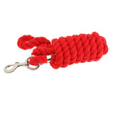 Maxbell Horse Lead Ropes Halters Cotton Weave Rein Red - Aladdin Shoppers