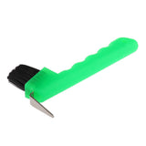 Maxbell Hoof Pick with Brush Horse Grooming Equipment Tool Various Colors Green - Aladdin Shoppers