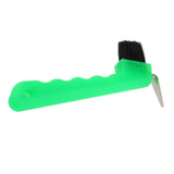 Maxbell Hoof Pick with Brush Horse Grooming Equipment Tool Various Colors Green - Aladdin Shoppers